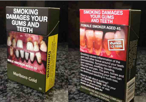 Australie Paquet de tabac